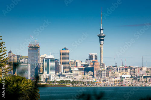 Auckland city skyline photo