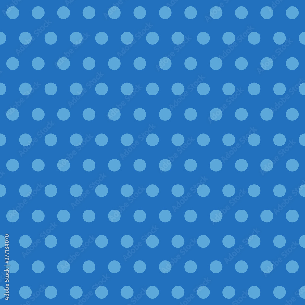 polka dot. blue baby background. vector seamless pattern. classic simple repetitive background. textile paint. fabric swatch. wrapping paper. continuous print