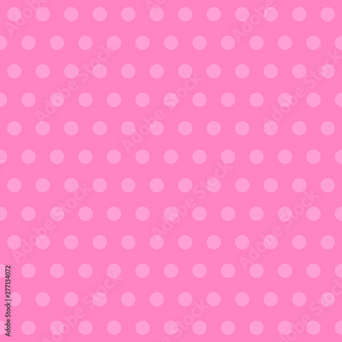polka dot. pink baby background. vector seamless pattern. classic simple repetitive background. textile paint. fabric swatch. wrapping paper. continuous print