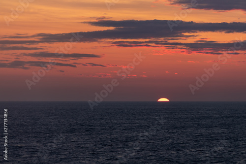 sunset at sea © DeAnna