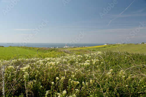 Lighthouse on Portland Bill near Weymouth on the Dorset coast