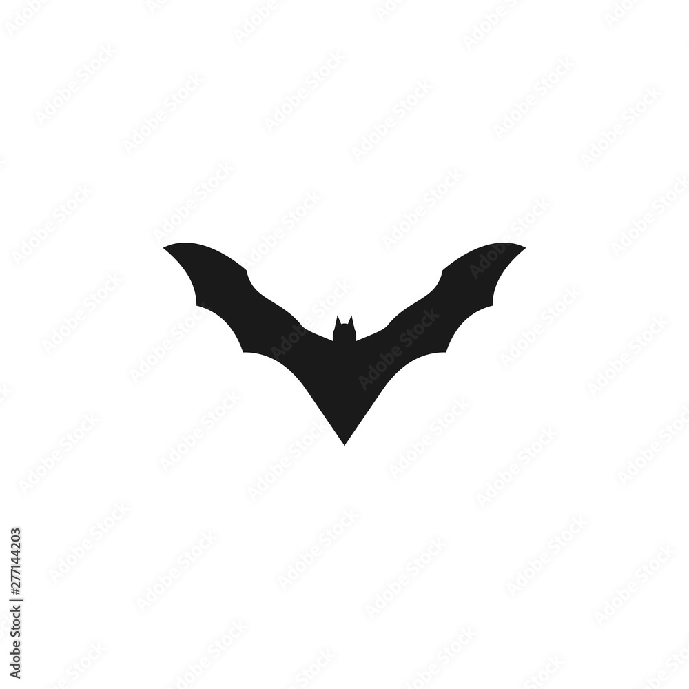 Fototapeta premium Bat logo template design vector