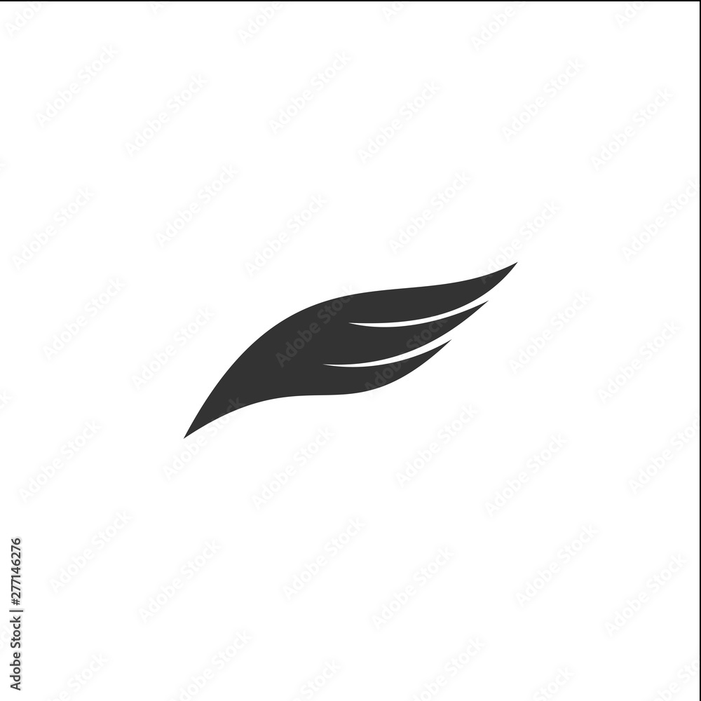 wing logo template design vector wing logo template design vector