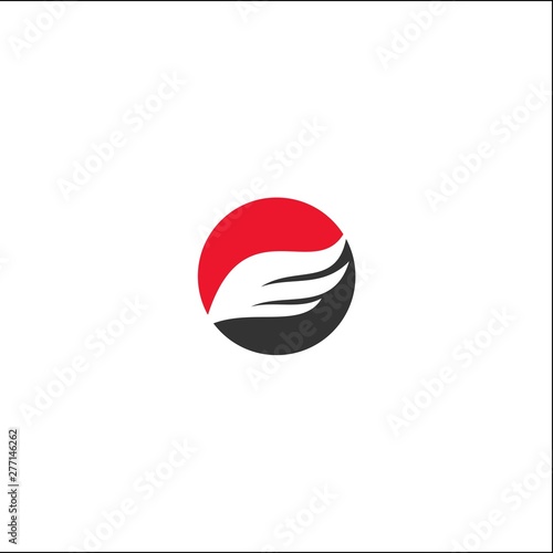 wing logo template design vector Free Download wing logo template design vector - GFXLoad