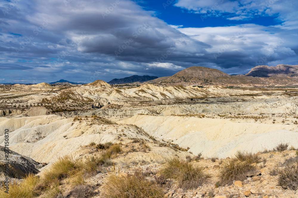 The Badlands of Abanilla and Mahoya near Murcia in Spain The Badlands of Abanilla and Mahoya near Murcia in Spain