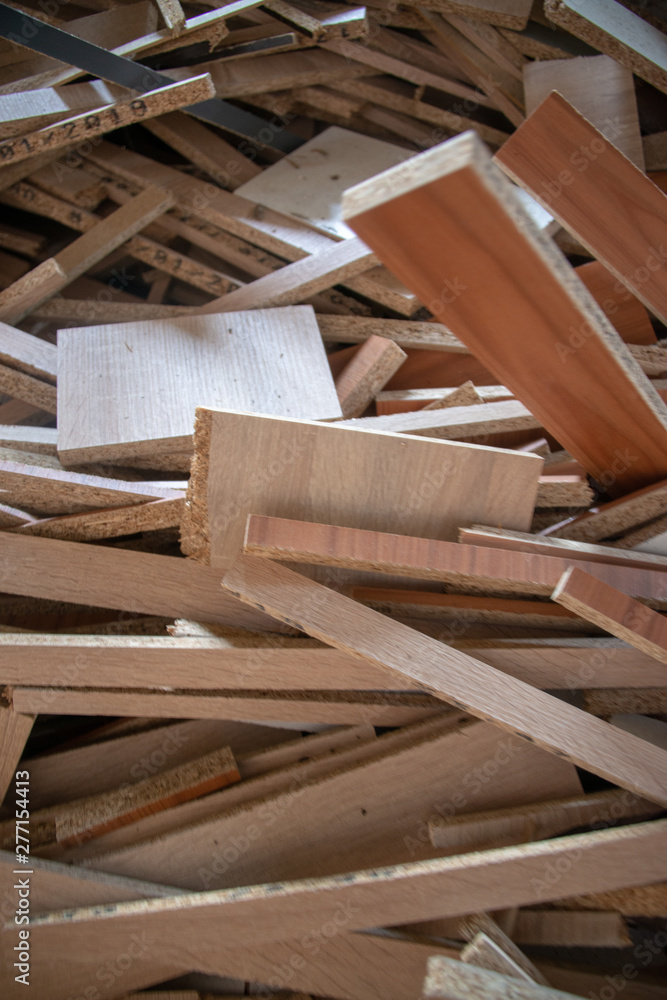 Taking photographs of wood plywood, used for making pellets Taking photographs of wood plywood, used for making pellets