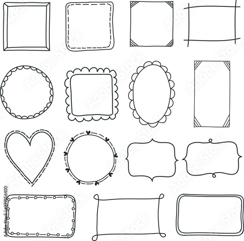 Speech Bubble hand drawn.