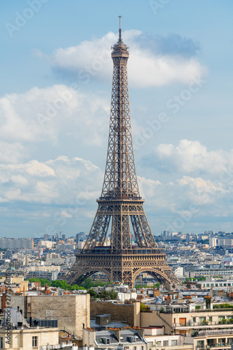 Eiffel tower, famous landmark and travel destination in France, Paris © SasinParaksa