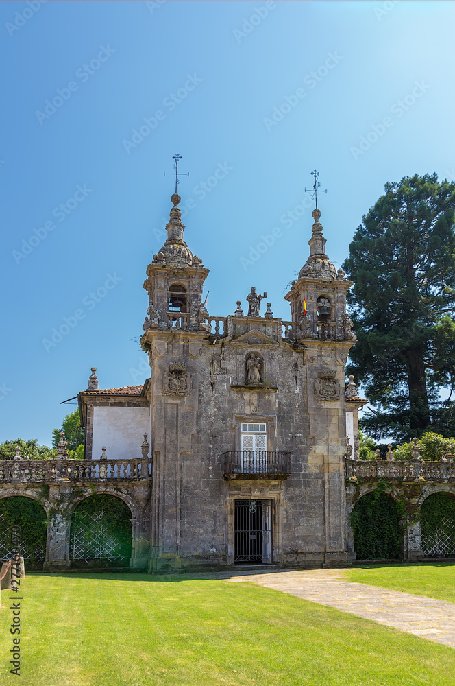 Homestead Pazo de Oca, Spain. Church of San Antonio de Padua, XVIII century