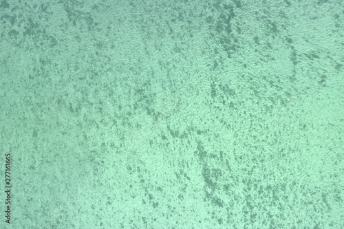 beautiful old green rough painted metallic surface texture for background use.