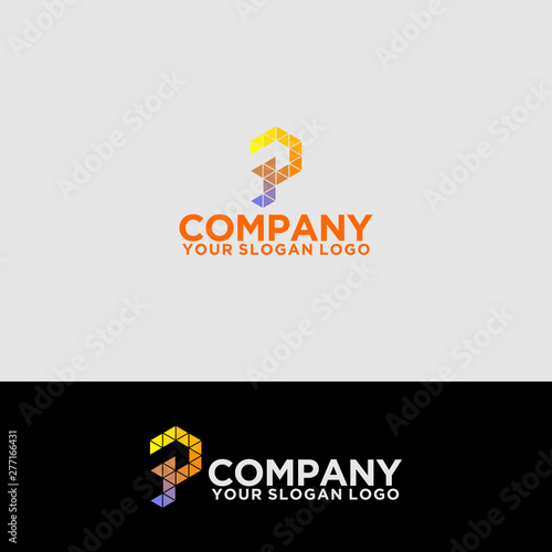 logo with a triangular base that becomes one becomes one of the letters