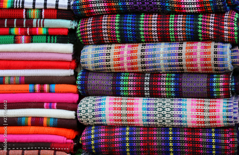 Shawls of different color Shawls of different color