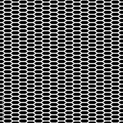 Modern stylish texture. Pattern with linear hexagons