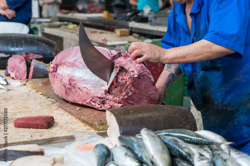 Madeira - Fischmarkt in Funchal 
