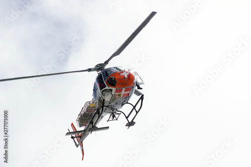 Volunteer Mountain Rescue Service in action