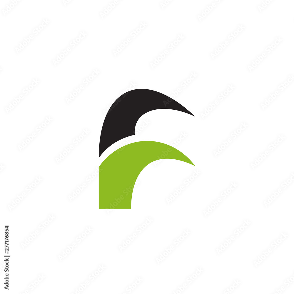 F letter initial logo design vector template F letter initial logo design vector template