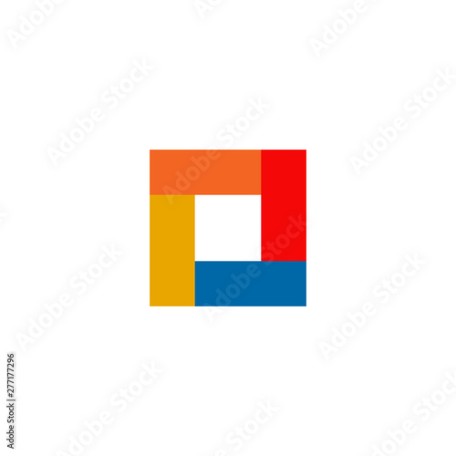 Free Download Square icon logo design vector template - GFXLoad