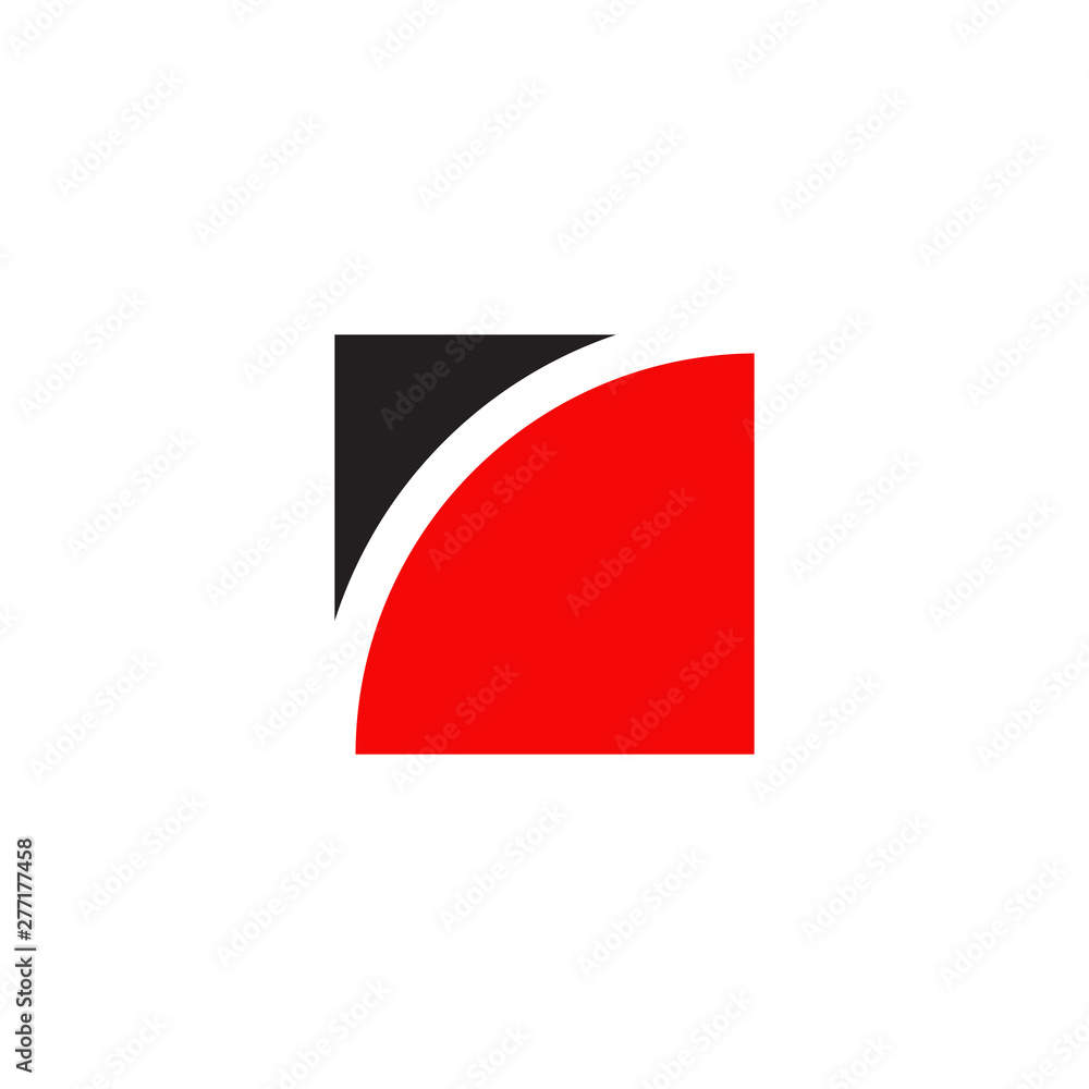 Square icon logo design vector template Square icon logo design vector template