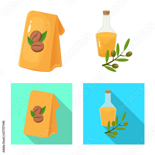 Isolated object of and historic symbol. Collection of and country vector icon for stock.
