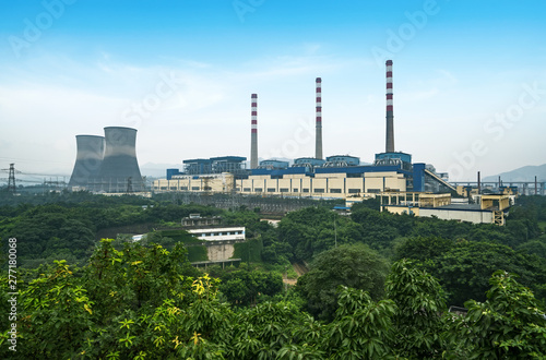 The thermal power plant is in chongqing, China