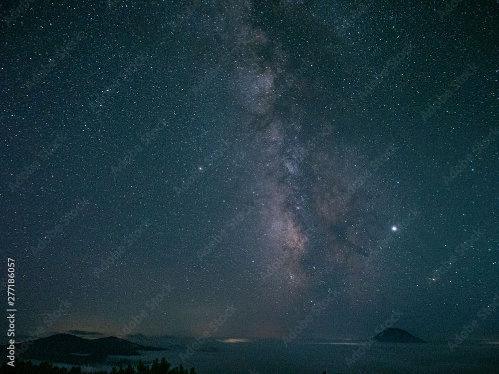 天の川 星空 宇宙