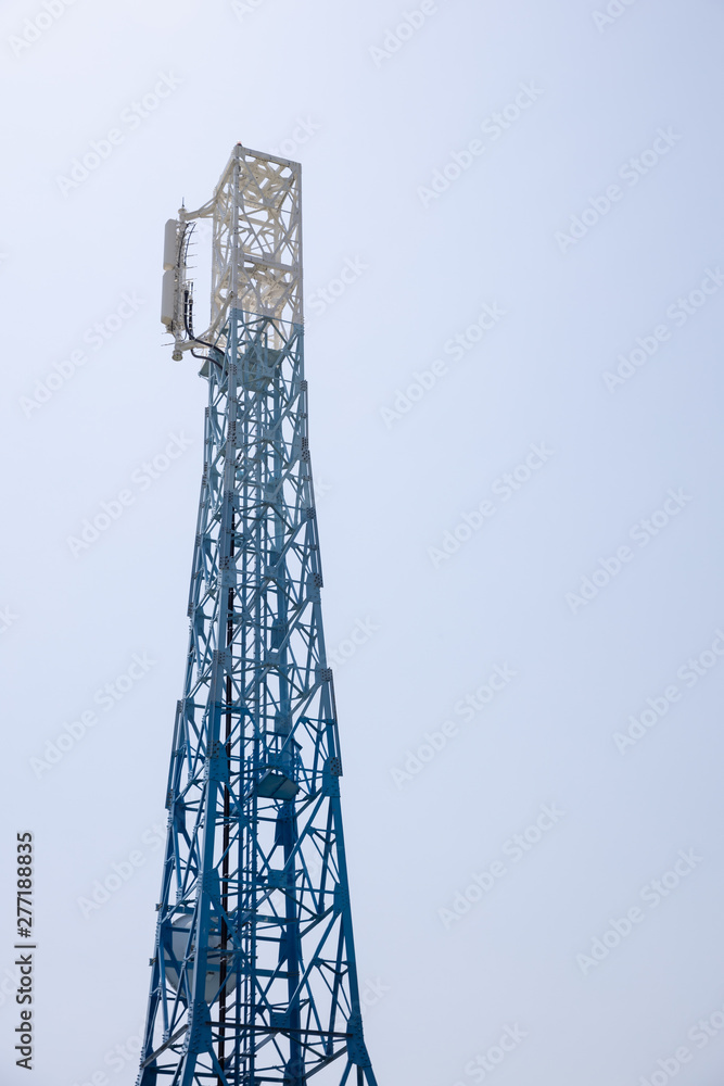 closeup of a Japan radio telecommunication antenna tower. closeup of a Japan radio telecommunication antenna tower.