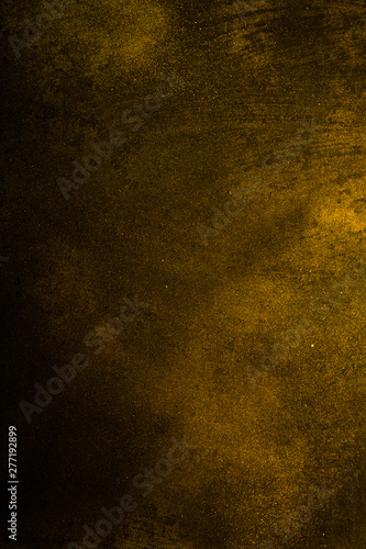 black and gold, abstract grunge background