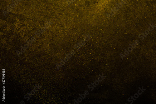 black and gold, abstract grunge background