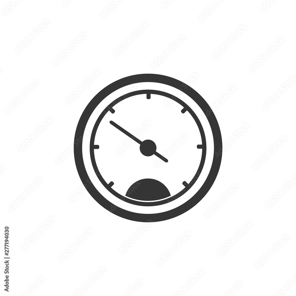 Speedometer icon template black color editable. Speedometer symbol vector sign isolated on white background. Simple logo vector illustration for graphic and web design. Speedometer icon template black color editable. Speedometer symbol vector sign isolated on white background. Simple logo vector illustration for graphic and web design.