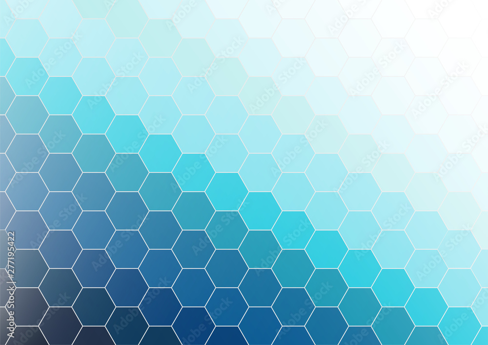 Vector of abstract hexagonal background. illustrator vector. Vector of abstract hexagonal background. illustrator vector.