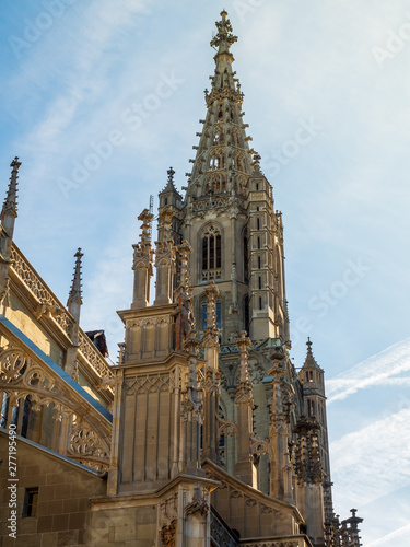 Bern Minster is a Swiss Reformed cathedral in the old city of Bern, Switzerland. Built in the Gothic style, it. Its only completed in 1893. It is the tallest cathedral in Switzerland