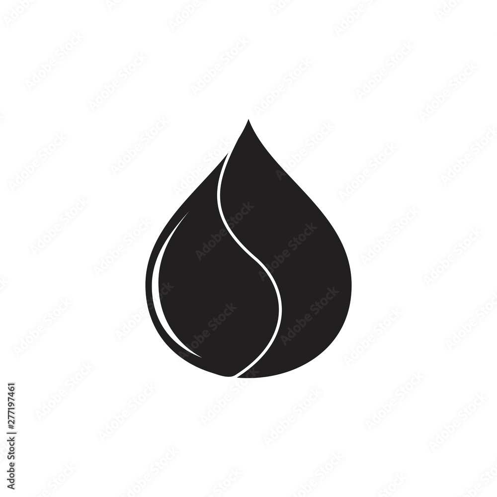 letter s drop oil shine logo vector letter s drop oil shine logo vector