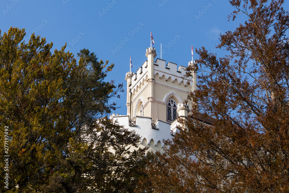 Medieval castle Trakoscan, Croatia