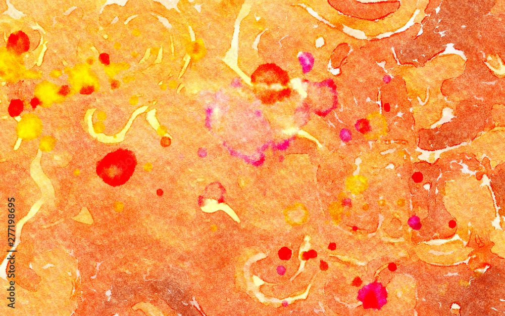 Large watercolor paint strokes on canvas. Simple modern art drawing. Multicolored background in oil painting style. Energy of bright colors. Hand made acrylic abstraction. Surreal impressionism print. Large watercolor paint strokes on canvas. Simple modern art drawing. Multicolored background in oil painting style. Energy of bright colors. Hand made acrylic abstraction. Surreal impressionism print.