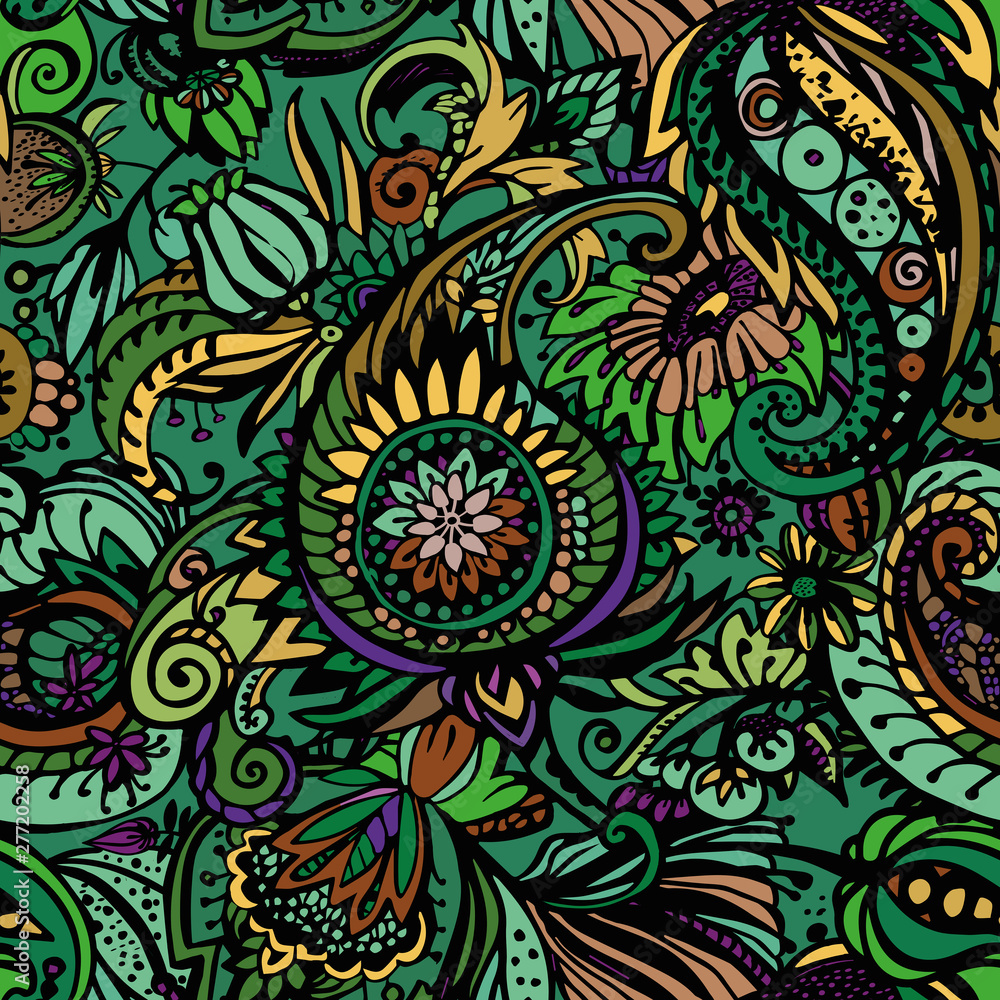 Textile Paisley pattern Textile Paisley pattern