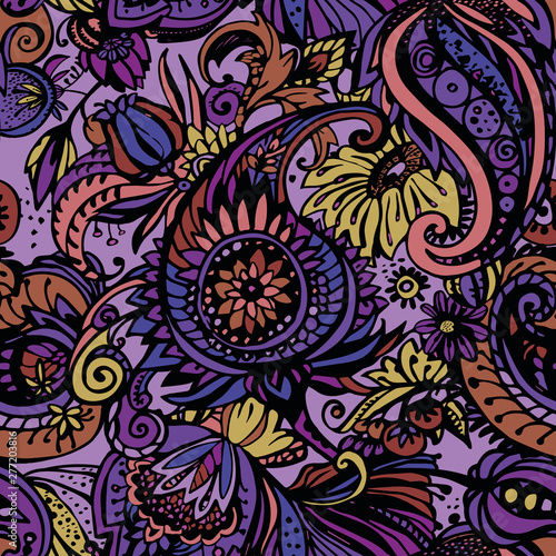 Textile Paisley pattern