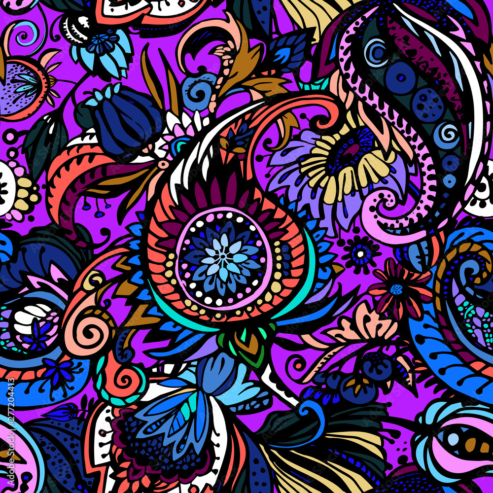 Textile Paisley pattern