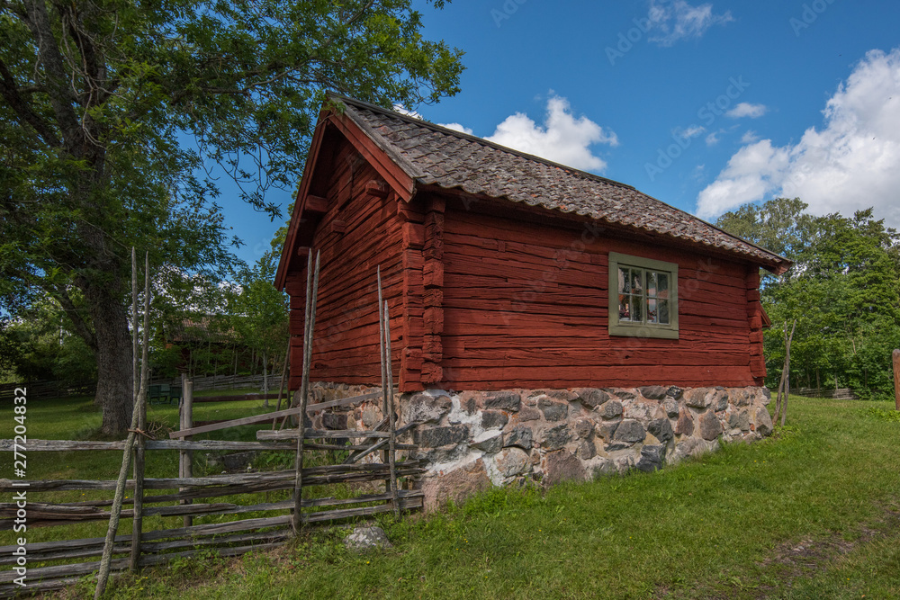 Household buildings for the Chaplain of Härkeberga from the 1800s, between Stockholm and Enköping Household buildings for the Chaplain of Härkeberga from the 1800s, between Stockholm and Enköping