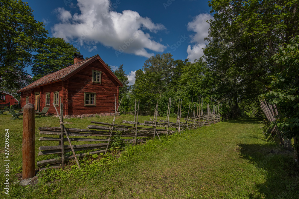 Household buildings for the Chaplain of Härkeberga from the 1800s, between Stockholm and Enköping Household buildings for the Chaplain of Härkeberga from the 1800s, between Stockholm and Enköping