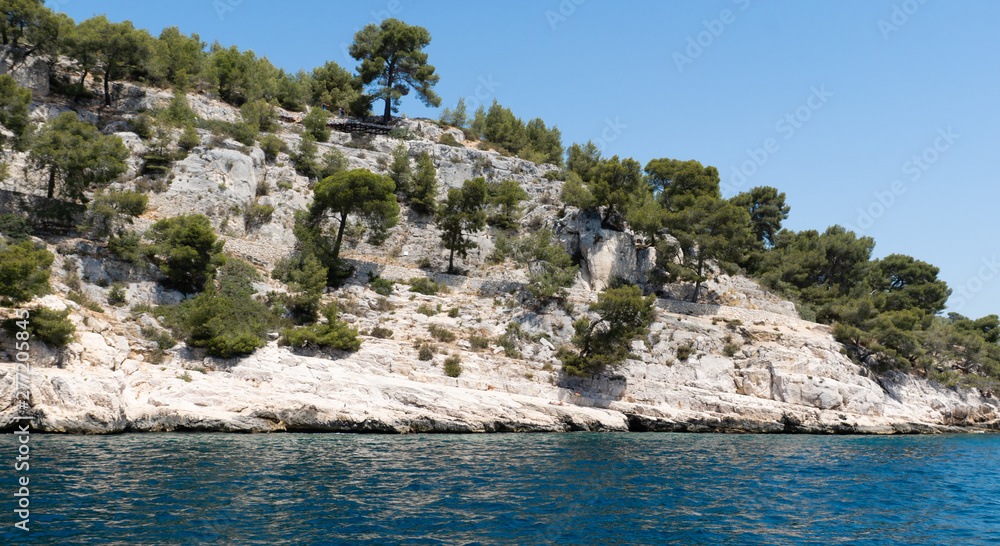 National Park of Calanques Marseille Provence. 