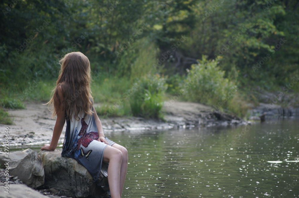 girl in the river