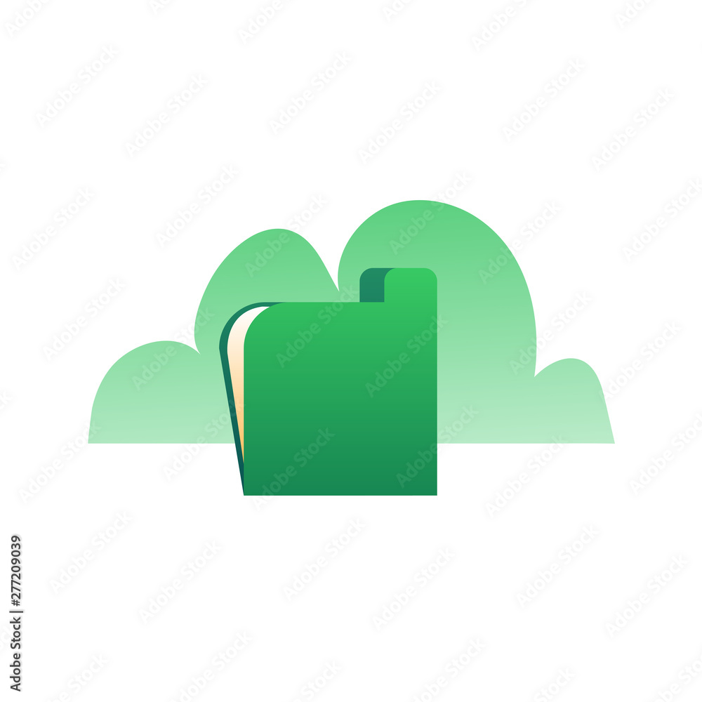 vector illustration of folders and clouds for icons, websites and banners. with soft gradient colors vector illustration of folders and clouds for icons, websites and banners. with soft gradient colors