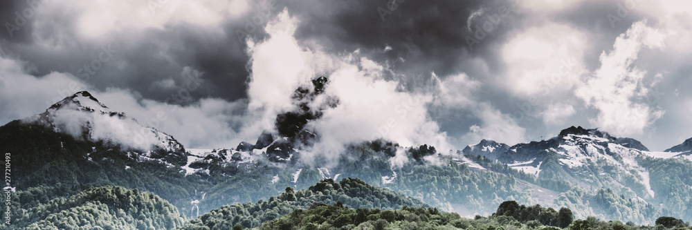 High mountains ridge landscape High mountains ridge landscape