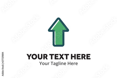 Free Download unique upload download simple logo creative design in flat style with color . download upload logo creative design for identity and apps - GFXLoad