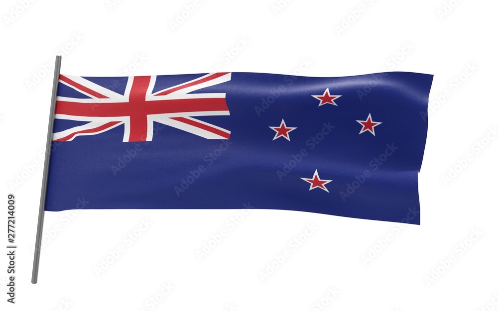 Fototapeta premium Flag of New Zealand