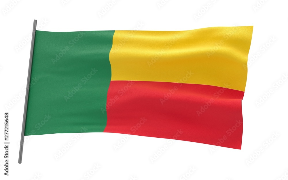 Obraz premium Flag of Benin