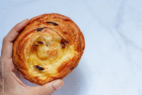 Top view of delicious bread...