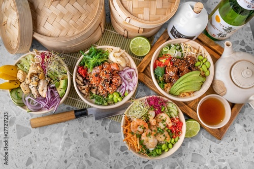 Poke Bowls - Traditional Hawaiian food