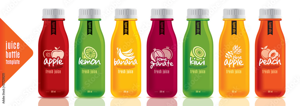 Ready design juice bottle set Ready design juice bottle set