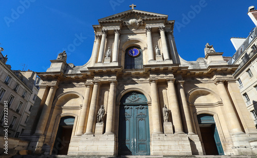 Church of Saint-Roch - a late Baroque church in Paris, dedicated to Saint Roch. Paris. France.
